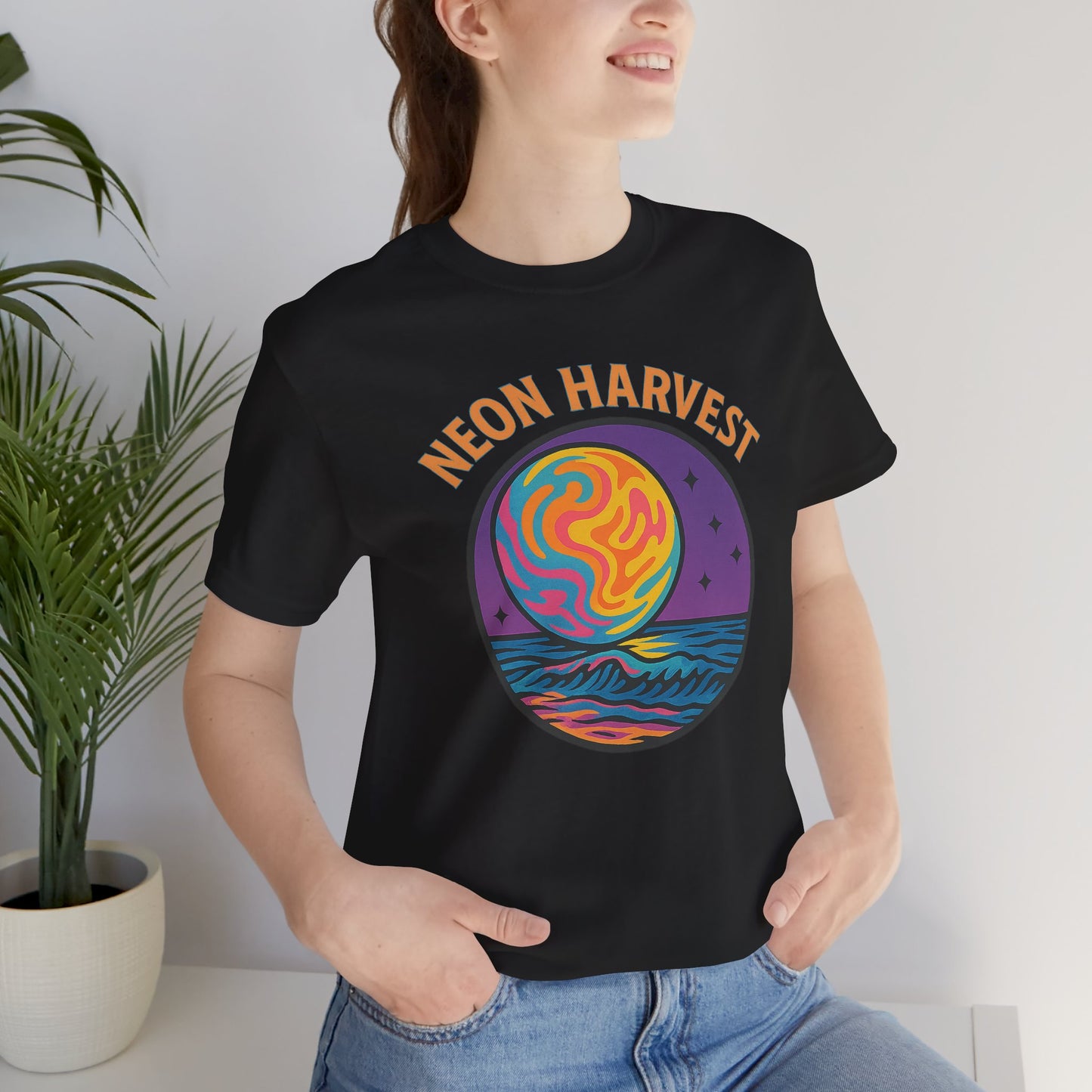 Neon Harvest Short Sleeve T-Shirt - Summer Graphic Tee - Unisex